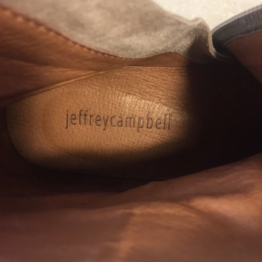 Jeffrey Campbell gray suede Ankle Boot size 7